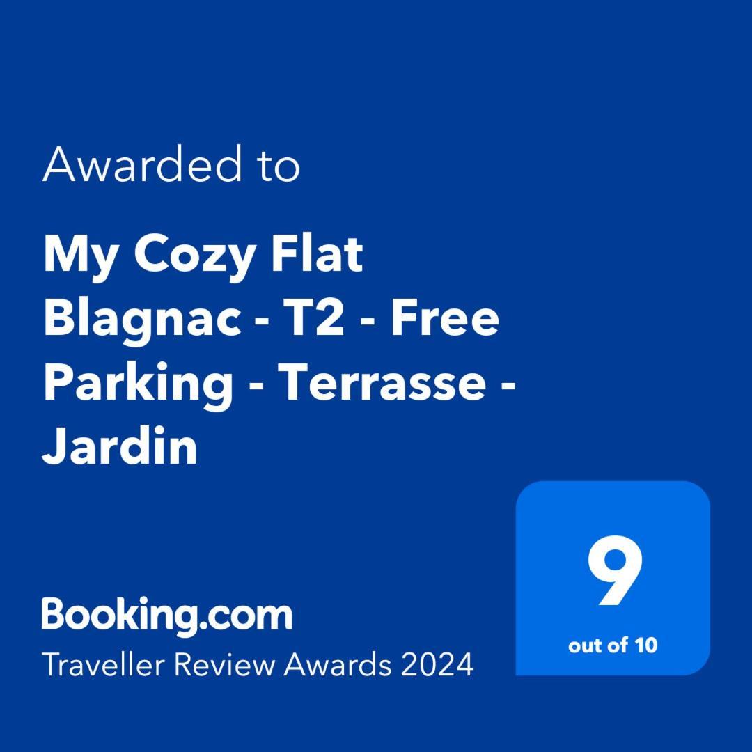 Апартаменты My Cozy Flat Blagnac - T2 - Free Parking - Terrasse - Jardin Экстерьер фото